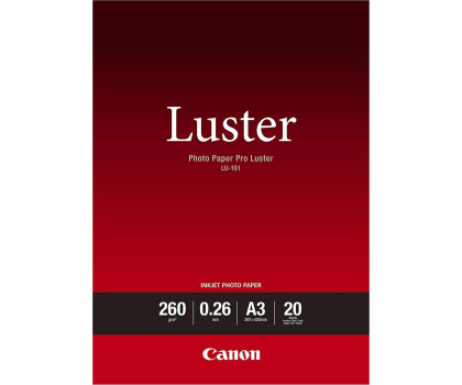 Papier do drukarki CANON LU-101 A3 20szt 260g/m 6211B007